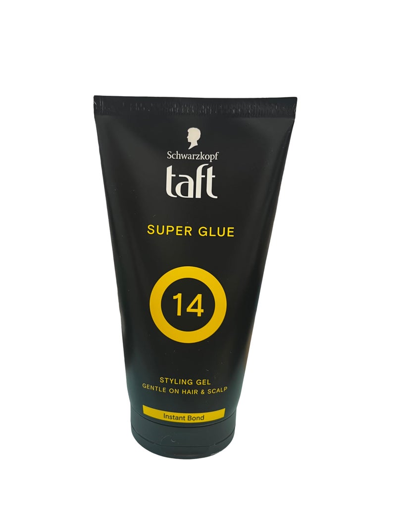 Taft Styling Power Gel Super Glue – Instant Fixation Strong Hold, 150 ml - Image 3