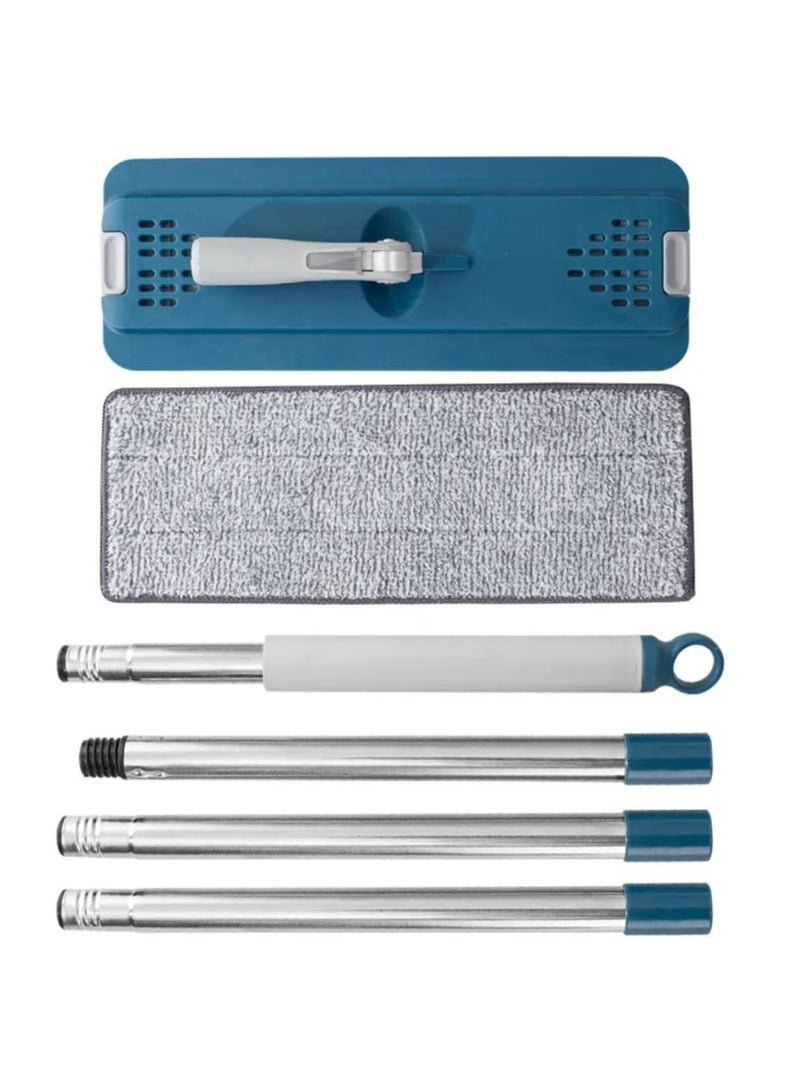 بي كير  مجموعة ممسحة ودلو للتنظيف مع وسادة ألياف دقيقة قابلة للغسل - Image 3