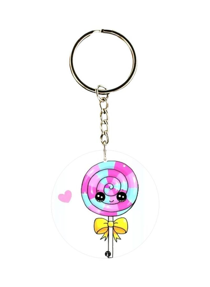 RKN Cartoon Printed Single Sided Keychain