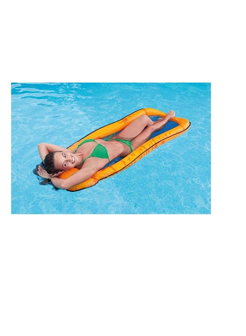 INTEX Inflatable Floating Raft With Headrest 70x39inch - Image 3