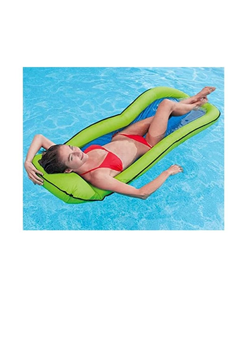 INTEX Inflatable Floating Raft With Headrest 70x39inch - Image 2