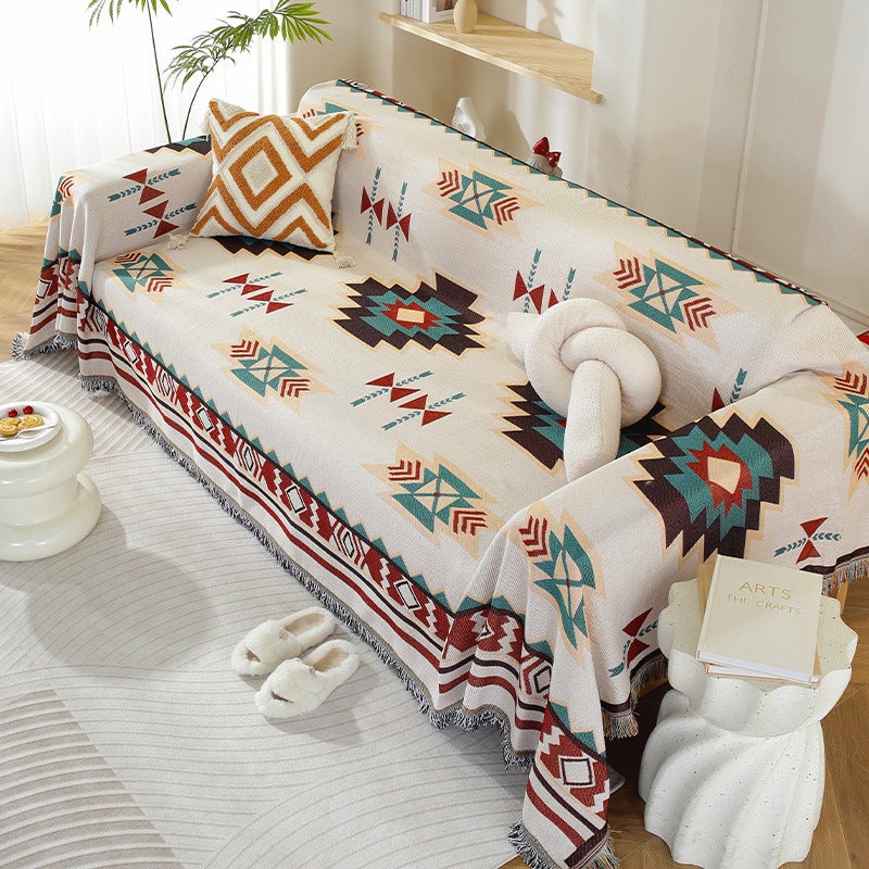 Knitted Universal Sofa Towel Nordic Ins Style Cover Cloth Full Cover Sofa Cushion Cover Cover Blanket Single Three-Person Four Seasons Universal - Image 4