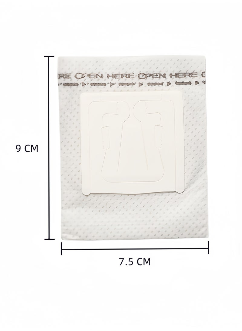 50-Piece Drip Coffee Filter Paper Bag White 7.5 x 9cm  - Image 2