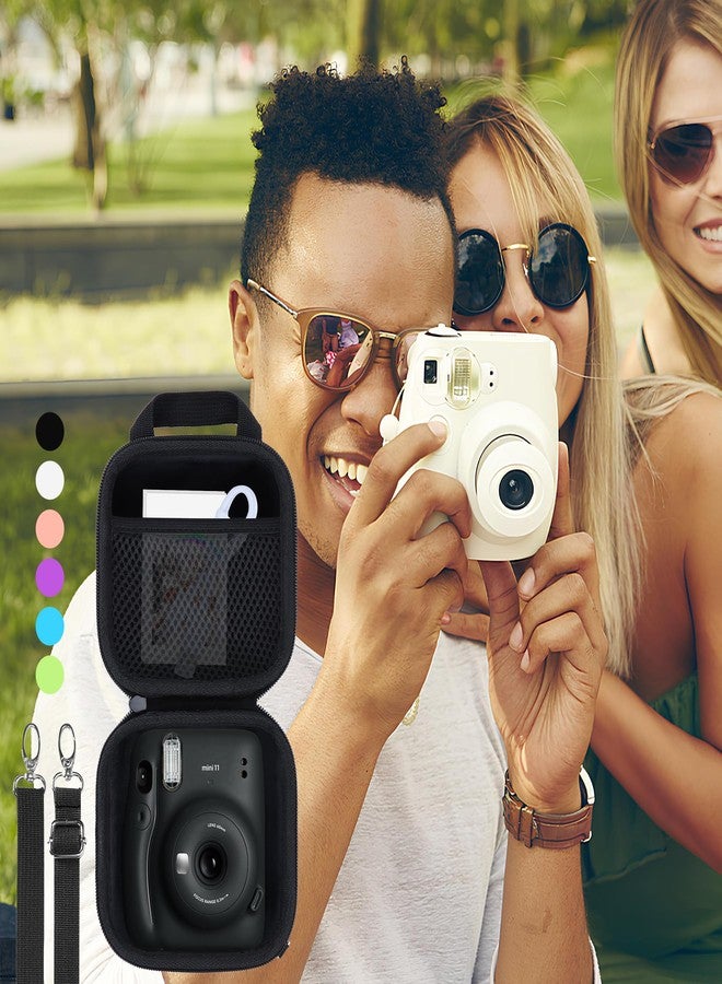 RIYADAone Hard Case Compatible with Fujifilm INSTAX Mini 12/11 Instant Camera, Purple, Case - Image 2