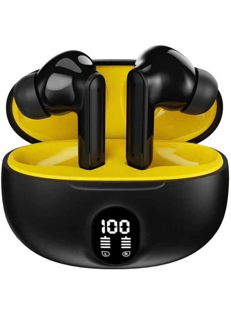 Wireless Earbuds for Athletes, Ultra Lightweight, HD Headphones for Calls, Powerful Bass Drives, Compatible with Android and iPhone Phones - Image 1