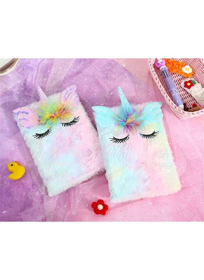 Kutis - Cute Animal Kitten Plush Secret Writing Fluffy Cat Notebook - Image 1