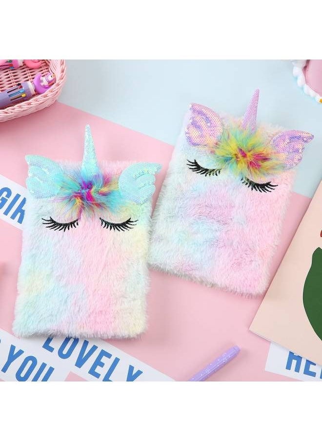 Kutis - Cute Animal Kitten Plush Secret Writing Fluffy Cat Notebook - Image 1