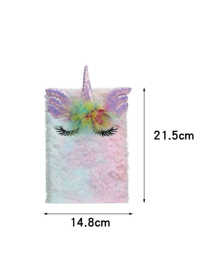 Kutis - Cute Animal Kitten Plush Secret Writing Fluffy Cat Notebook - Image 1