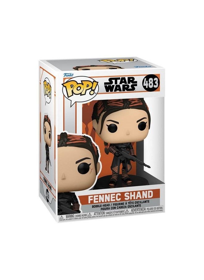 Funko Pop! Star Wars: The Mandalorian Fennec Shand Vinyl Bobblehead  - Image 3