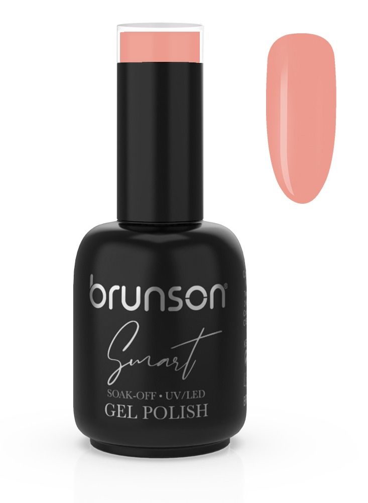 Gel Nail Polish, 15ml Smart Gel Nails Glossy Shine Finish Long Lasting Soak off UV/LED Gel Polish for Nail Art French Manicure Pedicure Salon Quality Chip Resistant Gel Nail Extensions UV Gel BSN291