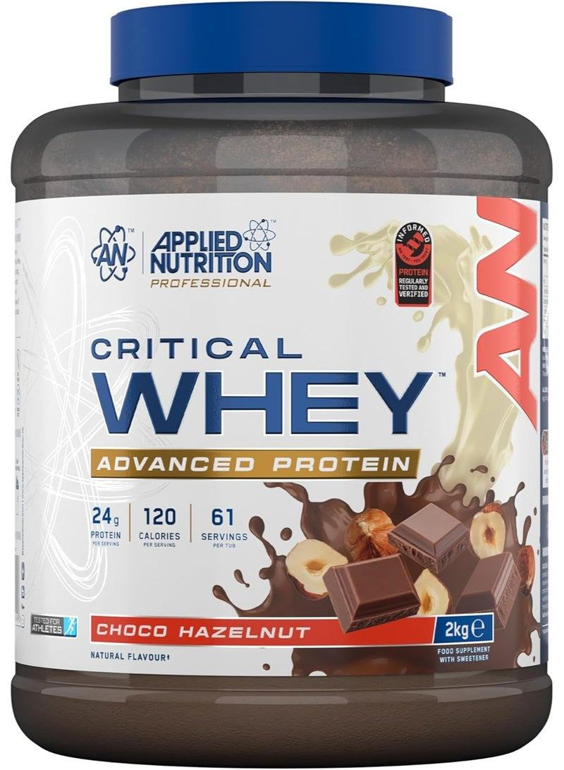 Applied Nutrition Critical Whey Advanced Protein - Choco hazelnut - (2 Kg) - Image 1