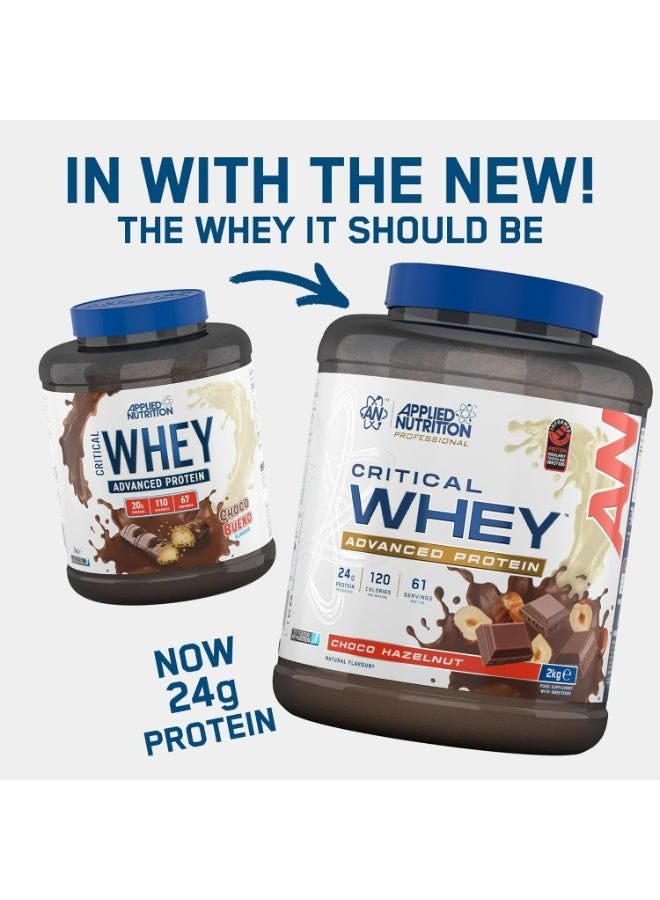 Applied Nutrition Critical Whey Advanced Protein - Choco hazelnut - (2 Kg) - Image 2