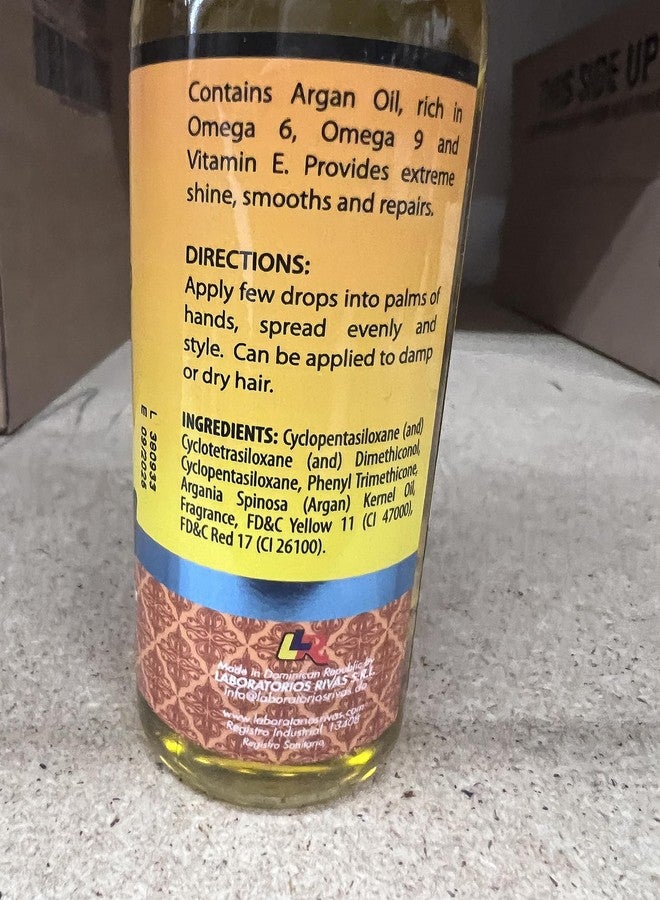 Silicon Mix Moroccan Argan Oil 4-Piece Set: Repairing Dry, Damaged Hair - Image 3