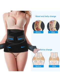 DubaiGallery Pregnancy Belt For Hips And Waist Slimming Shaper Wrapper Black  - Image 4