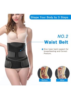 DubaiGallery Pregnancy Belt For Hips And Waist Slimming Shaper Wrapper Black  - Image 3