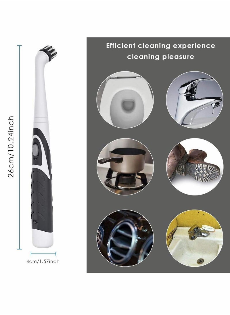 Y&D - Electric Sonic Cleaning Brush Sink Scrubber with 4 Head Oscillating Tool Power Handheld Cordless - Image 1