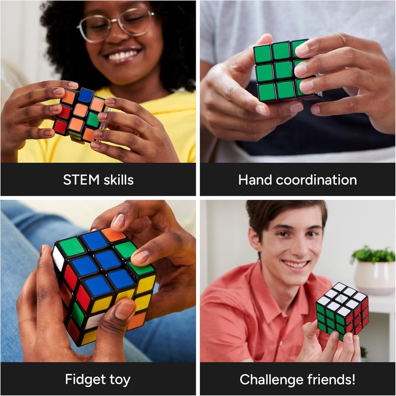 Rubik's Re-Cube - The Original 3x3 Cube Made with 100% Recycled Plastic - Image 4