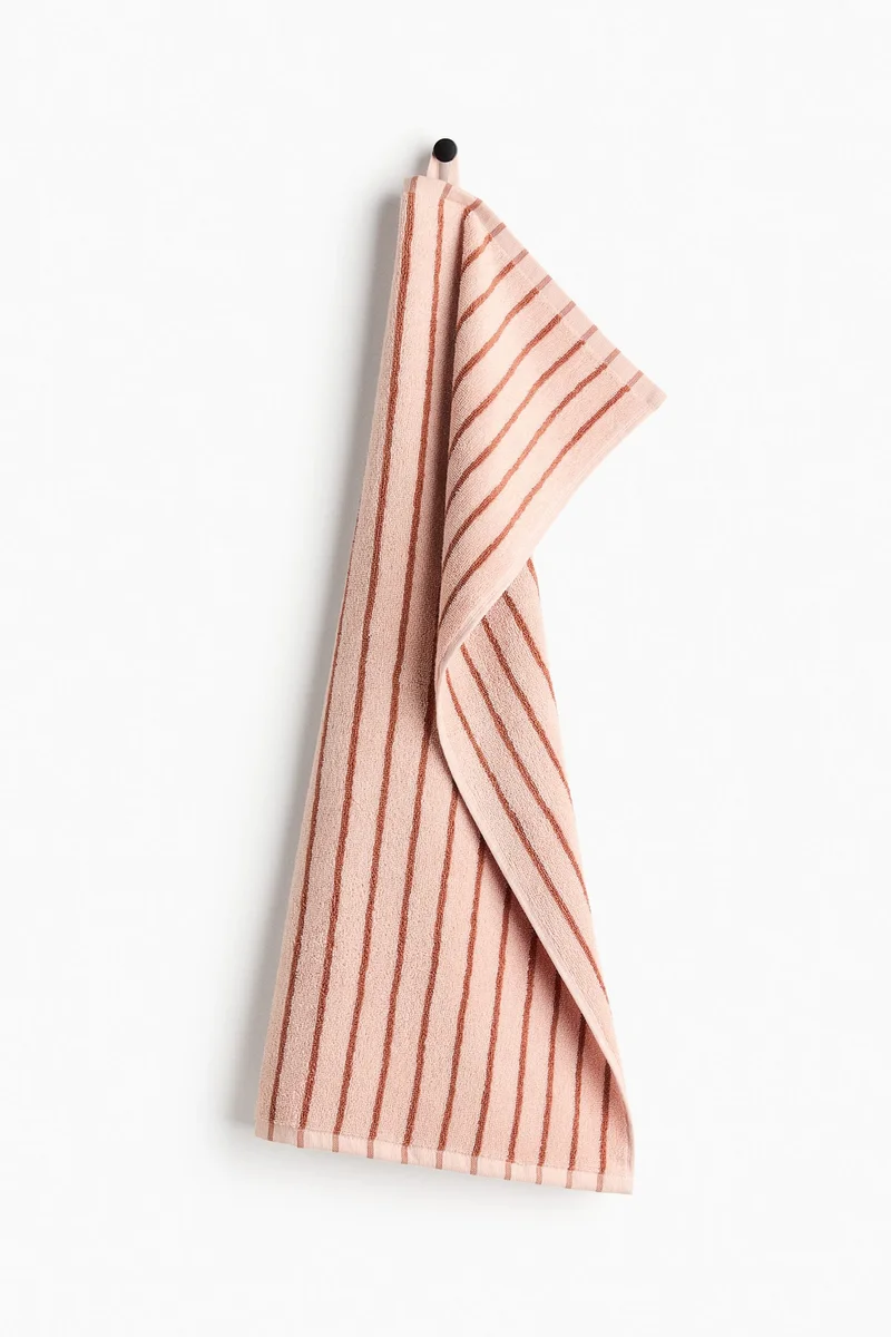 H&M Striped hand towel
