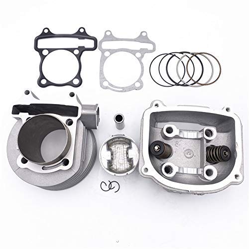 CLEO GY6 50cc-100cc Cylinder Head Kit Assy 50mm Big Bore with 69mm Valves for 139QMA 139QMB Engine Scooter Moped ATV Go Kart Quad - Image 2