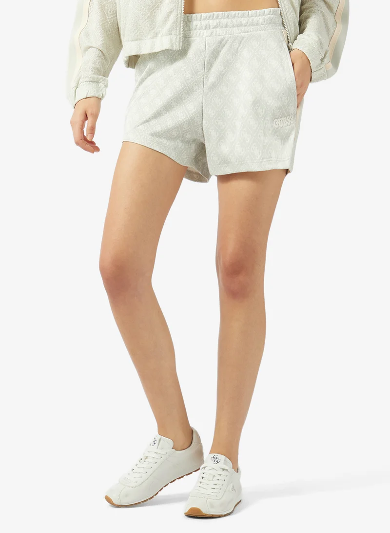 GUESS Drawstring Knit Shorts