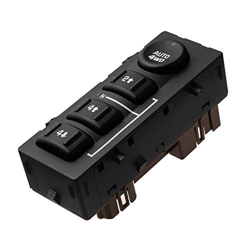 ATRACYPART 4x4 Switch 4WD Wheel Drive Switch for | 2003-2007 Chevy Silverado Suburban Avalanche Tahoe, GMC Sierra Yukon, Cadillac Escalade | Replaces OE# 19259313, 901-072 - Image 1