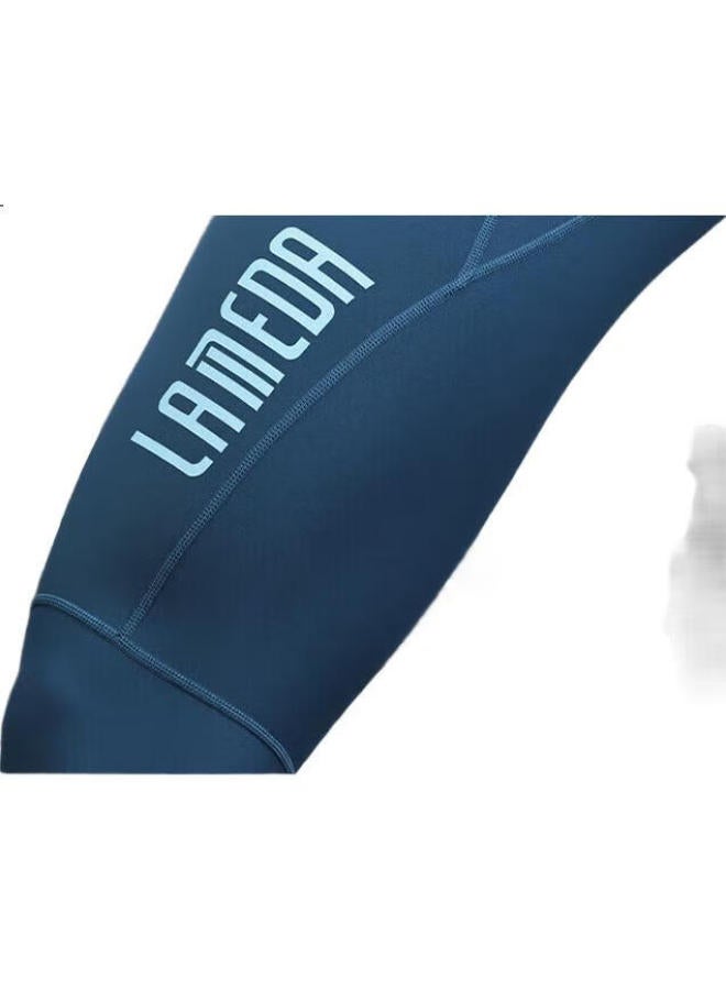 Lampada Lanpada Men'S Cycling Pants Long Pants Spring And Autumn Mountain Road Bike Sunrise Long Pants Blue L - Image 3