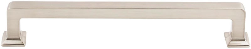 Top Knobs TK705BSN Transcend Collection 6-5/16" Ascendra Pull, Brushed Satin Nickel - Image 1