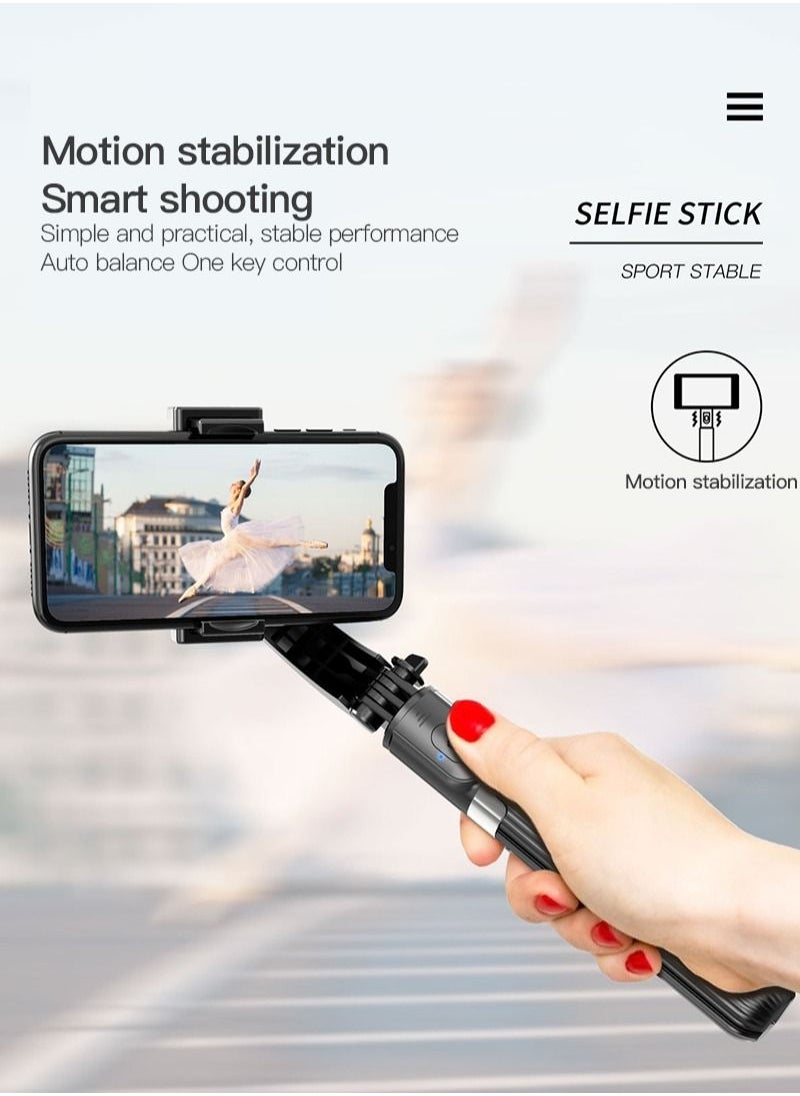 Sharpdo - Sharpdo Anti-shaked Gimbal Smartphone Stablizer With Tripod, Selfie Stick Support With Bluetooth - Image 1