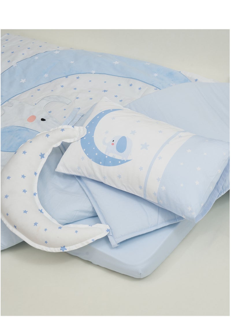 elphybaby - 6-Piece Baby Crib Bedding Set - Image 1