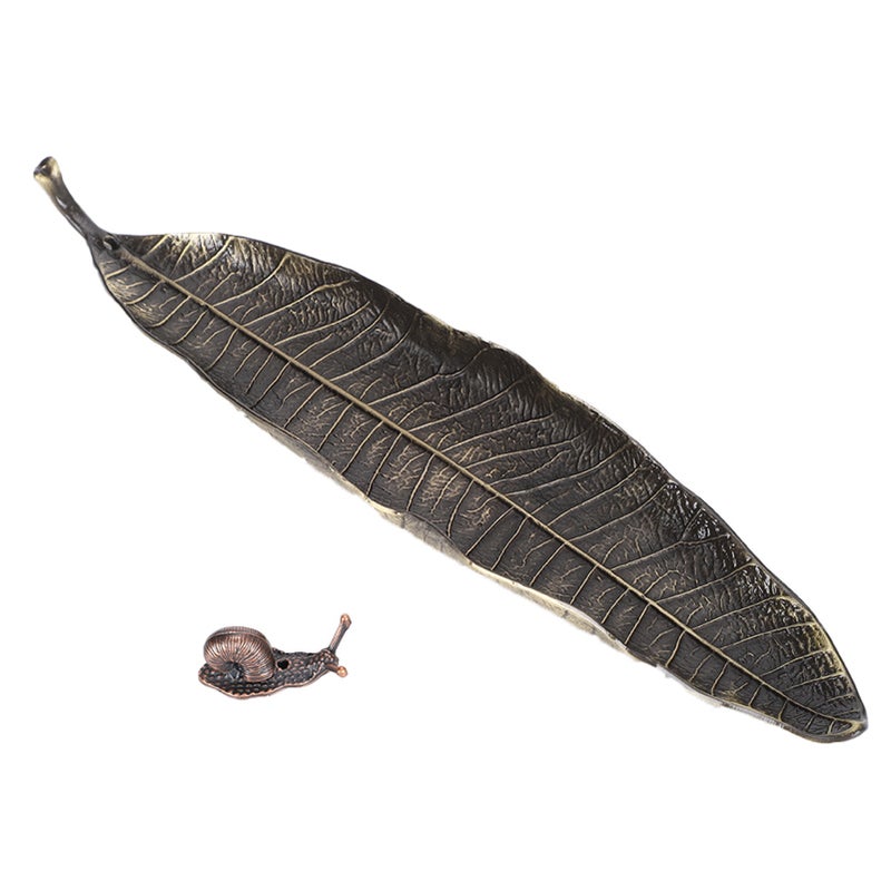 Incense Sticks Leaf Snail Shape Sandalwood Household Tea Room Decoration Ornaments - Image 3