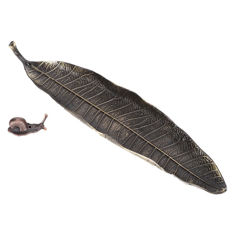 Incense Sticks Leaf Snail Shape Sandalwood Household Tea Room Decoration Ornaments - Image 1