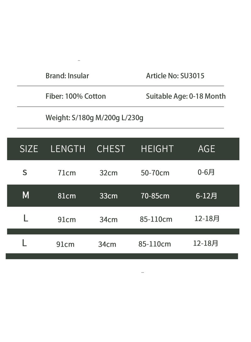 انسولار بطانية معزولة قابلة للارتداء، كيس نوم قطني للأطفال بسحاب ثنائي الاتجاه، للأولاد والبنات، للجنسين (أزرق/أخضر)، عبوة من قطعتين. - Image 2