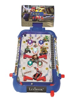 Lexibook Nintendo Mario Kart Electronic Pinball Table | For Kids and Family | LCD Screen | Light & Sound Effects | 52x26.5 Inches | Blue/Red  - Image 3