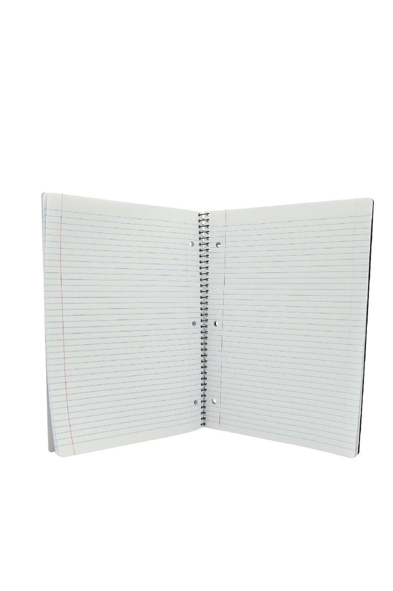 روكو دفتر ملاحظات نيون A4 (100 ورقة) مسطر باللون الأزرق الملكي - Image 2