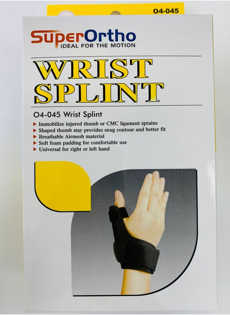 SuperOrtho - Thumb Wrist Splint (L/XL) 04-04 - Image 1