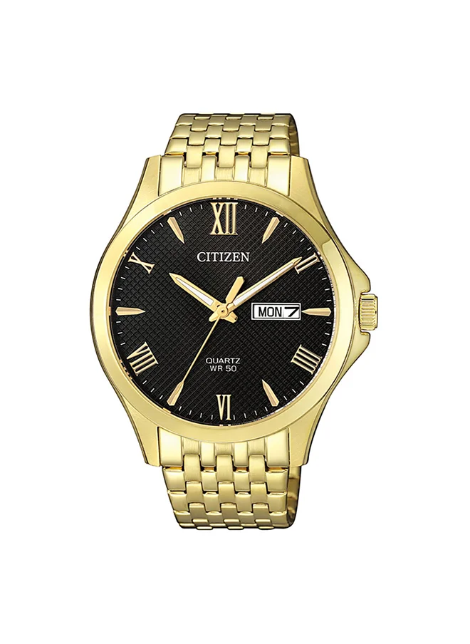 سيتيزن Men's Analog Round Shape Stainless Steel Wrist Watch BF2022-55H - 41 Mm