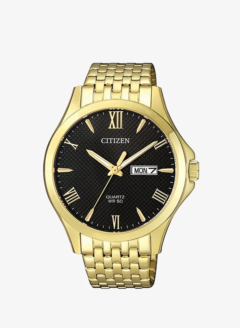 Citizen Men's Analog Round Shape Stainless Steel Wrist Watch BF2022-55H - 41 Mm