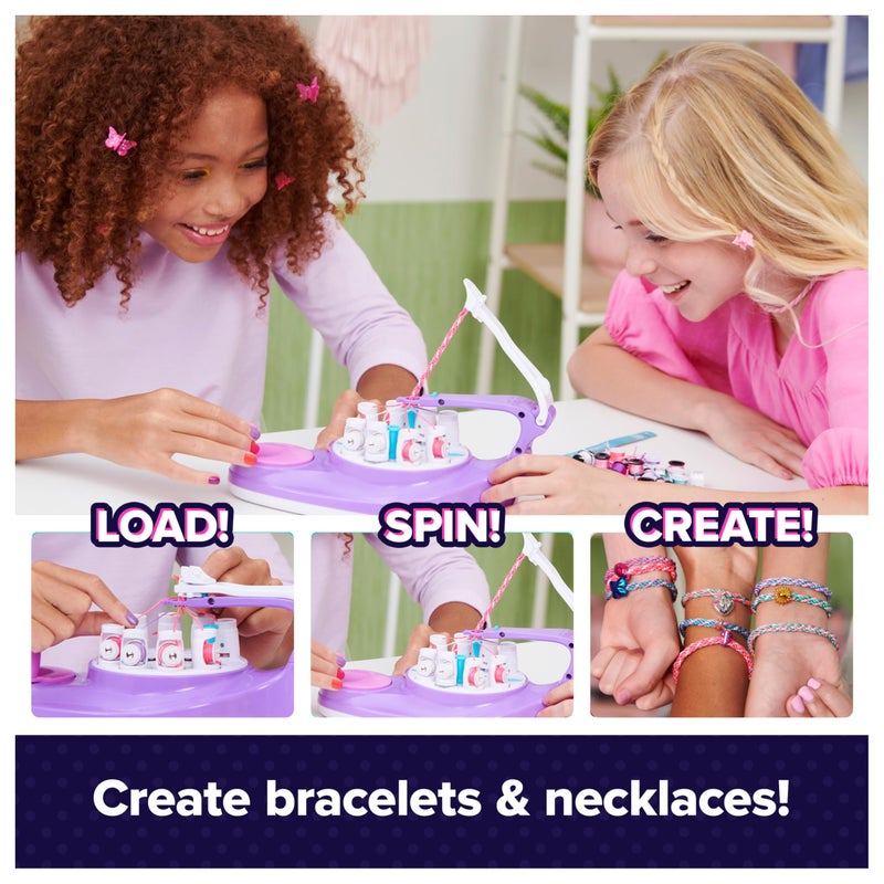 Cool Maker KumiKreator Bead  Braider Friendship Necklace  Bracelet Making Kit Packaging May Vary Gifts  Stocking Stuffers for Girls Ages 8 and up - Image 3