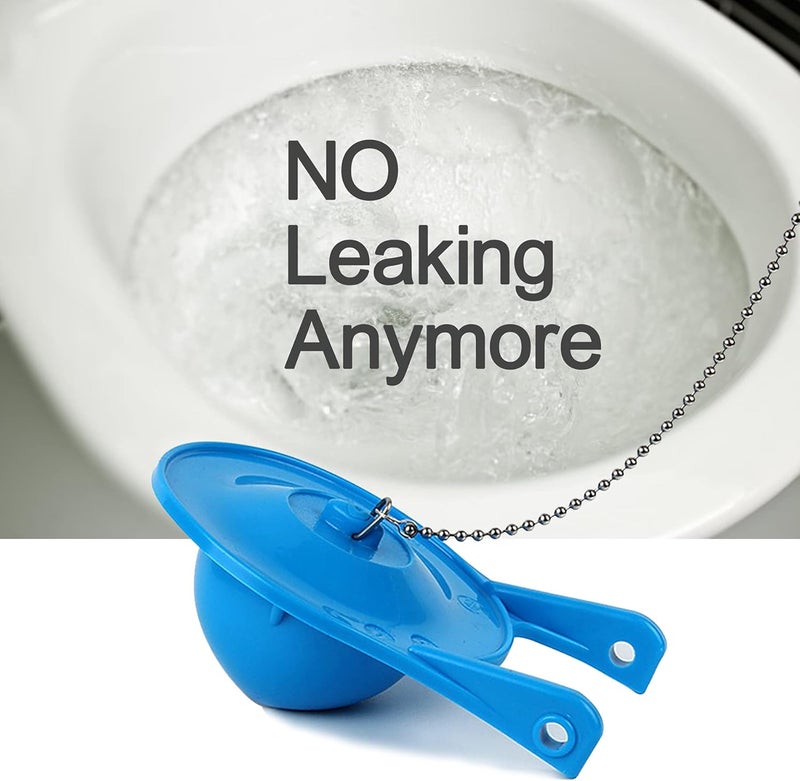 Uming Toilet Flapper Replacement kit 3 inch (2 Pack) for TOTO Toilet Flapper 3'' Easy to Install with Stainless Chain & Rubber fit 3-inch Flush Valve Toilet for G-Max, THU499S, THU331S, THU175S & 2021BP - Image 5