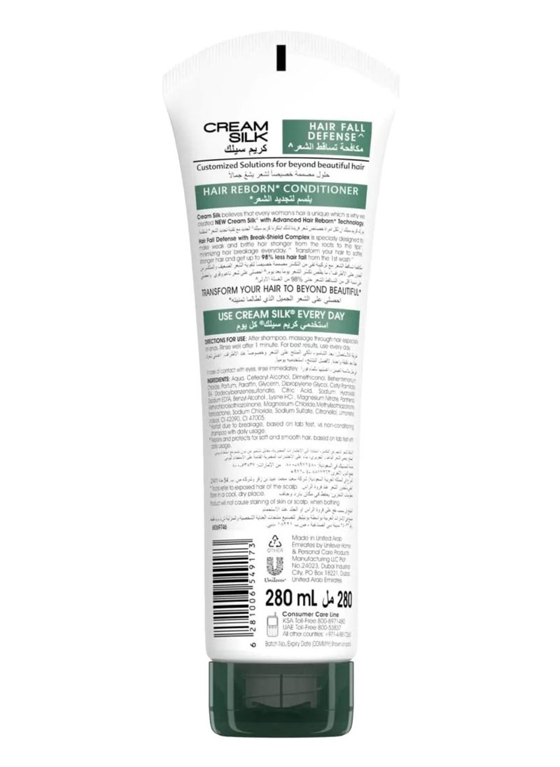 Cream Silk - Hair Fall Defense Reborn Conditioner 280ml - Image 1
