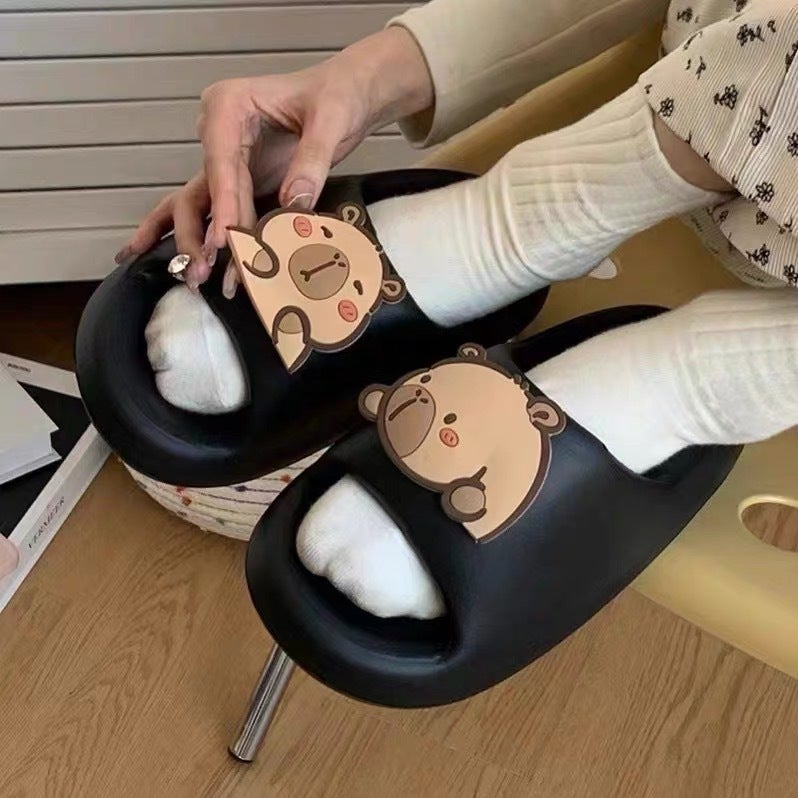 Kapi Bala Slippers Ladies Eva Material Light And Comfortable Non-Slip Deodorant Home Slippers Bathroom Slippers - Image 5