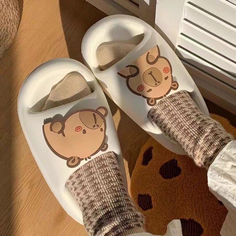 Kapi Bala Slippers Ladies Eva Material Light And Comfortable Non-Slip Deodorant Home Slippers Bathroom Slippers - Image 4