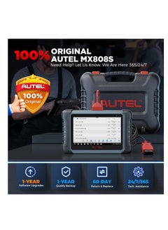 Autel Autel Scanner MaxiCOM MX808S 2024 Bidirectional Tool as MK808BT Pro MK808S M808Z Function as MaxiCheck MX900 28+ Service Active Test All System Diagnose Injector Coding Android 11  - Image 4