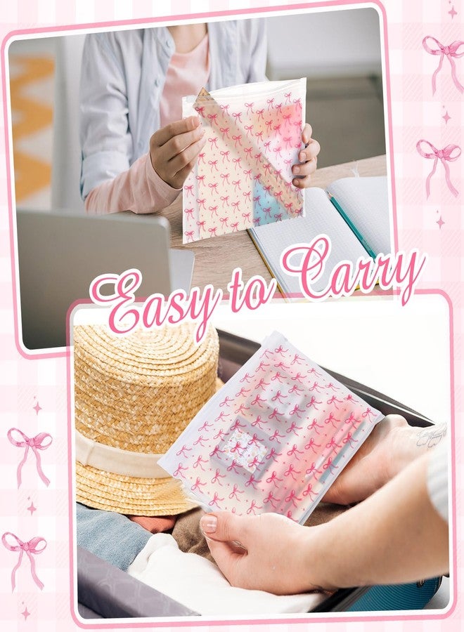 Reginary هدايا ملهمة بكميات كبيرة للنساء 50 قطعة حقيبة تجميل EVA مع سحاب لعيد الميلاد العودة إلى المدرسة هدايا تشجيعية (رباط كوكيت) - Image 5