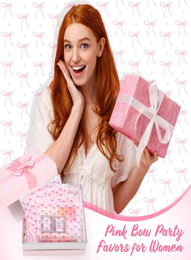 Reginary هدايا ملهمة بكميات كبيرة للنساء 50 قطعة حقيبة تجميل EVA مع سحاب لعيد الميلاد العودة إلى المدرسة هدايا تشجيعية (رباط كوكيت) - Image 3