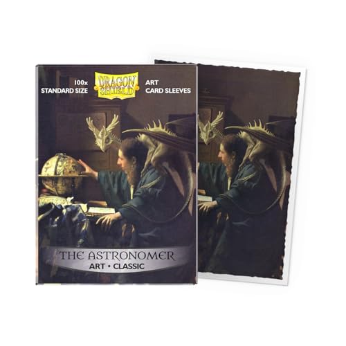 Dragon Shield Art Sleeves Limited Edition The Astronomer 100 CT Smooth Tough Premium TCG Sleeves Compatible with Pokemon One Piece Magic the Gathering - Image 5