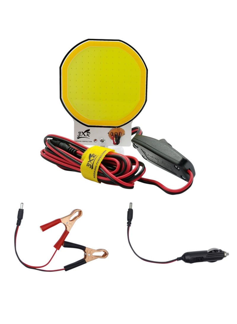 3 اكس ار فانوس التخييم LED المحمول مع سلك 5 متر، ومشابك البطارية، وحقيبة حمل - Image 3