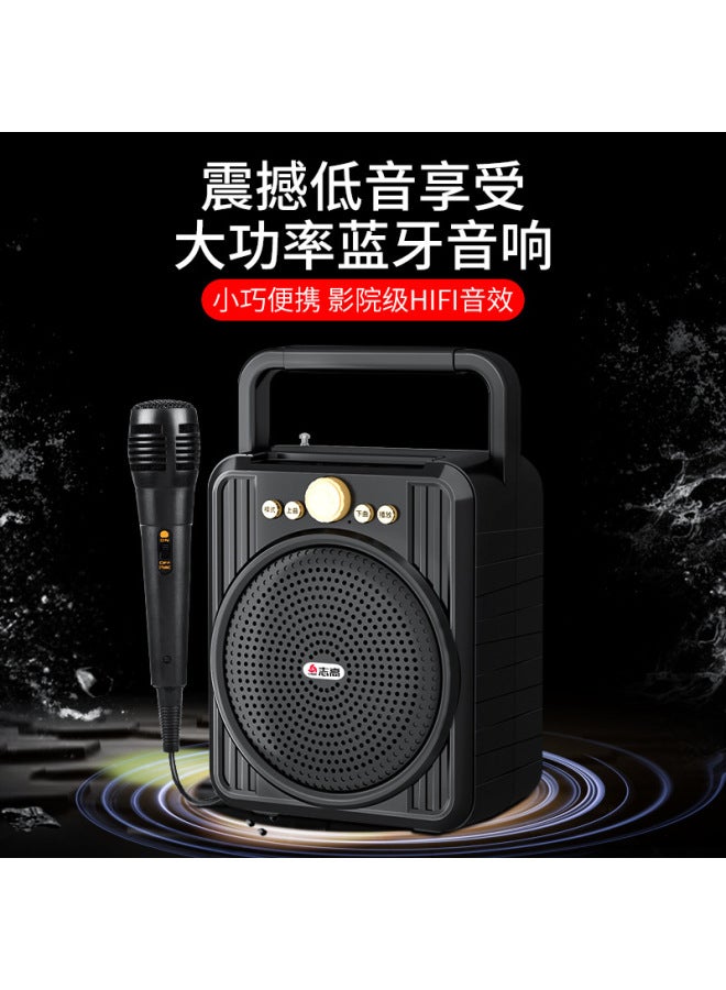 تشيجو مكبر صوت شيجو المحمول اللاسلكي بتقنية البلوتوث للمساحات الخارجية، مثالي لرقص الساحة، المنزل، الأكشاك والمحلات التجارية، مع صوت عالي الجودة - Image 1