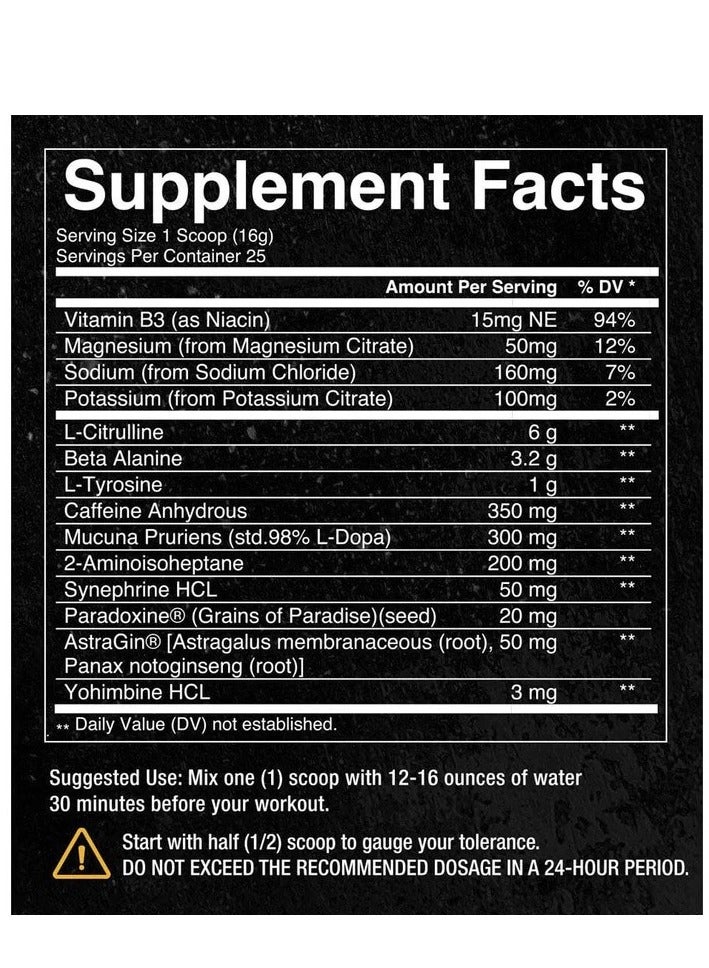 Condemned Laboratoriez Condemned Labz Convict High Stim Pre Workout Sour Gummy - Image 2