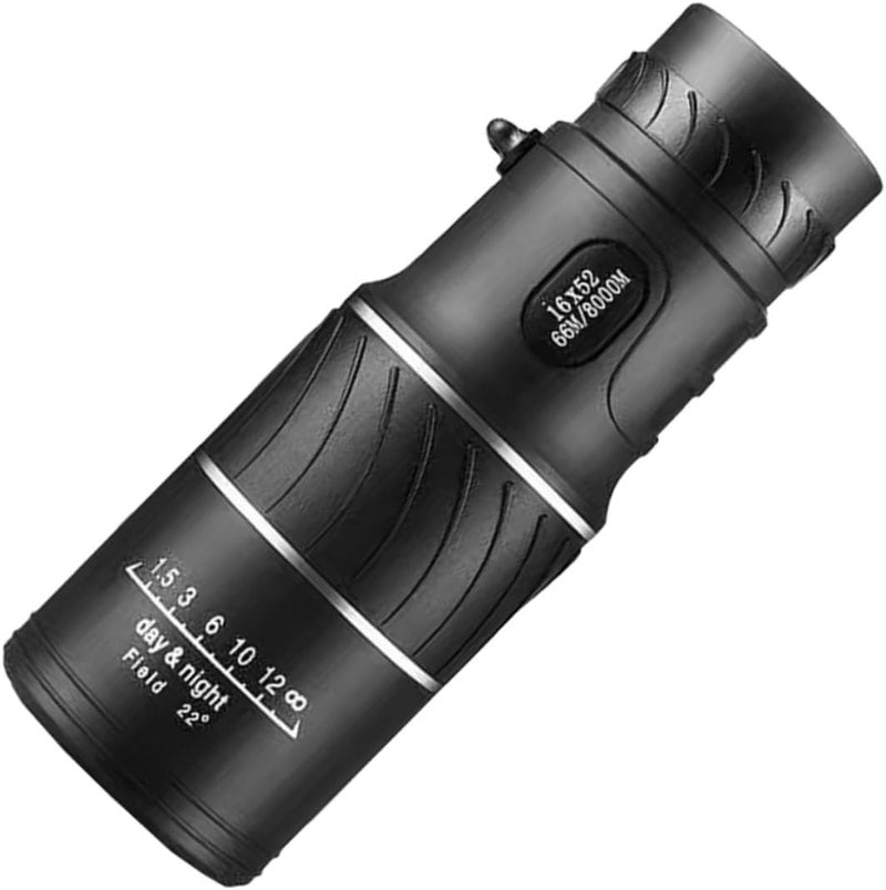 Portable Monocular Telescope High Definition Single-Tube Night Vision for Camping Hiking Hunting Outdoor Use with Low Light Performance - Image 1